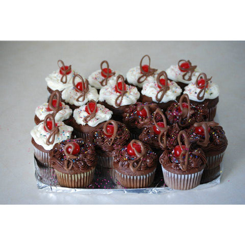 Cherry-Topped with Chocolate Bow